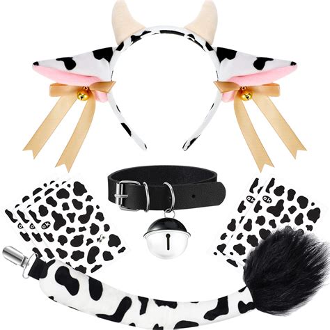 cow costume headband